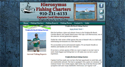 Desktop Screenshot of carolinafishingcharter.com